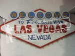5-"LAS VEGAS" sign Large with lights