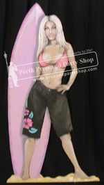 10-Surfer Girl - Pink Top