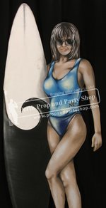 12-Surfer Girl - Blue Top