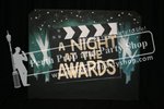 21-"A NIGHT AT THE AWARDS" sign