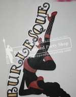 16-"BURLESQUE" sign (RED)