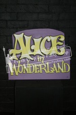 12-"ALICE IN WONDERLAND" sign