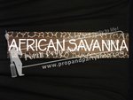 13-"AFRICAN SAVANNA" sign