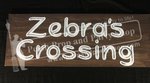 15-"ZEBRA CROSSING" sign