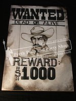 26-"WANTED" sign