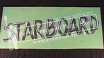 13-"STARBOARD" sign